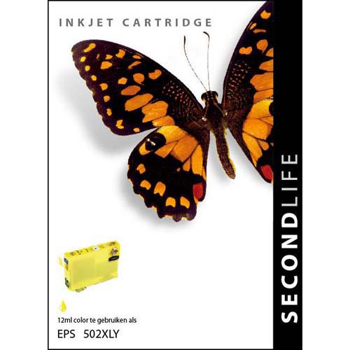 SecondLife - Epson 502 XL Yellow 12ml