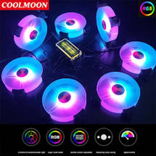 CoolMoon 6x RGB fan pack PC.120 mm.