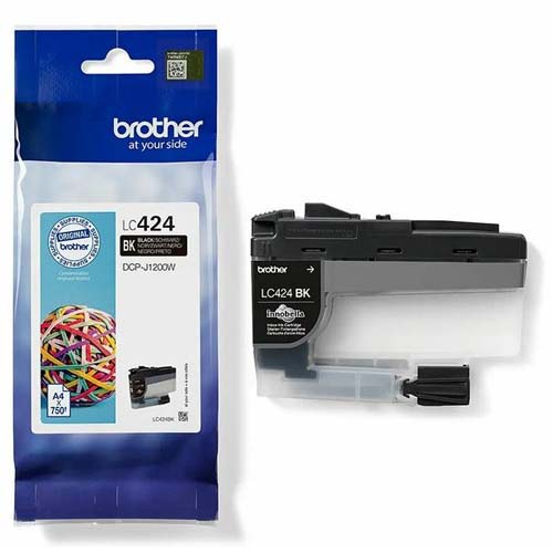 Brother LC-424BK Zwart 750 pag