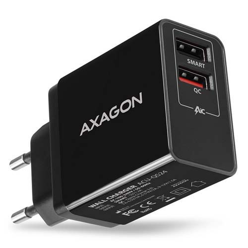 AXAGON ACU-QS24 wall charger Smart 5V 1
