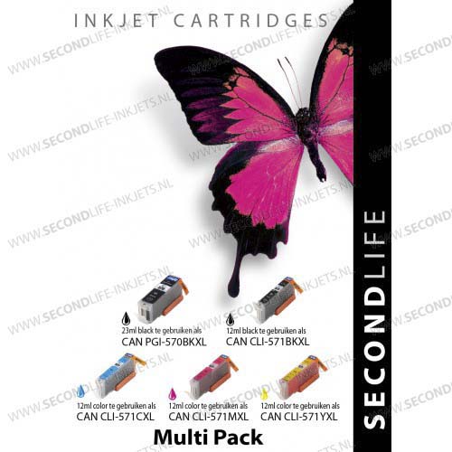 Inkt Canon Multipack 570/571XL Second life