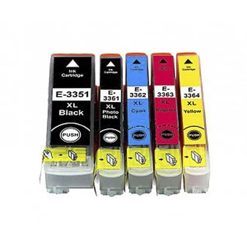 Inkt T-Color Epson T3364XL Yellow 24ml
