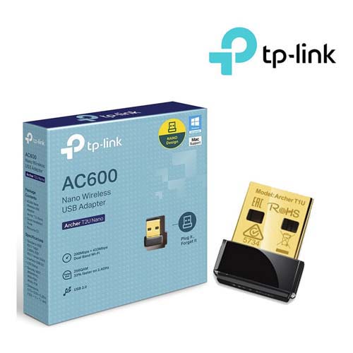 NANO USB TP-Link WL600 Archer T2U Dual band